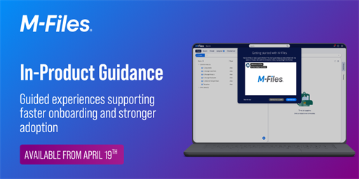 In-Product Guidance - Available on April 19th