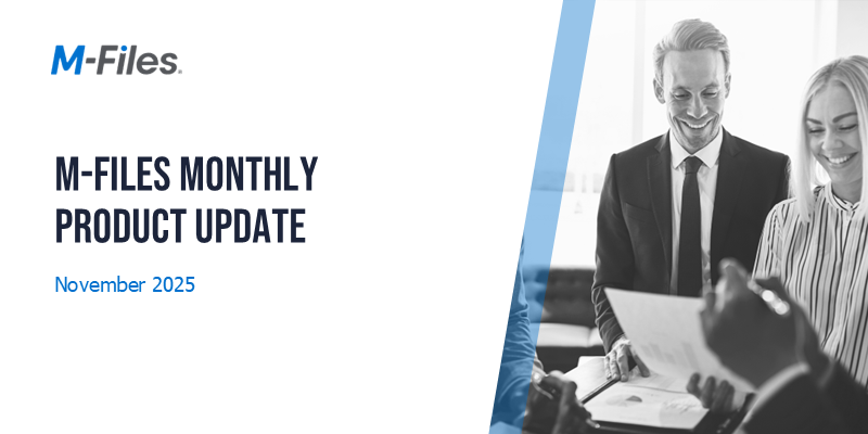 M-Files November 2025 Product Update