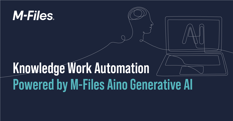 Meet M-Files Aino: Your AI assistant