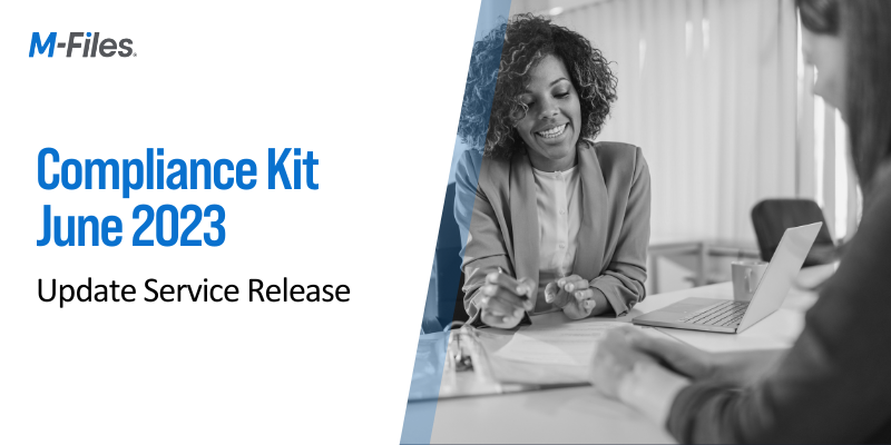 Compliance Kit June &#39;23 Update Service Release is available