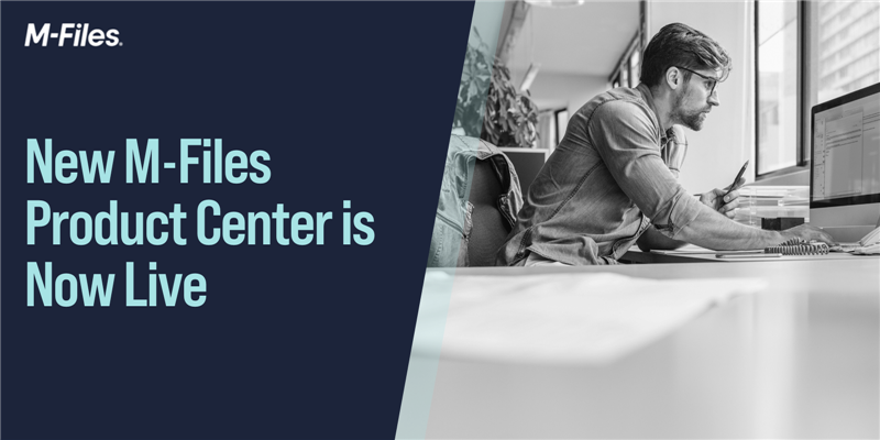 Releasing M-Files Product Center