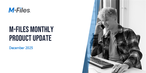 M-Files December 2025 Product Update