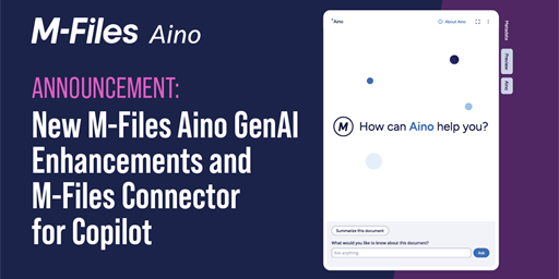aino GenAI Enhancements and connector for copilot