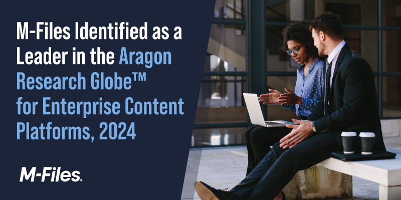 M-Files Named Leader in Aragon Globe Report
