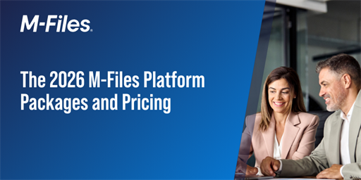 Introducing the 2026 M-Files Platform Packages