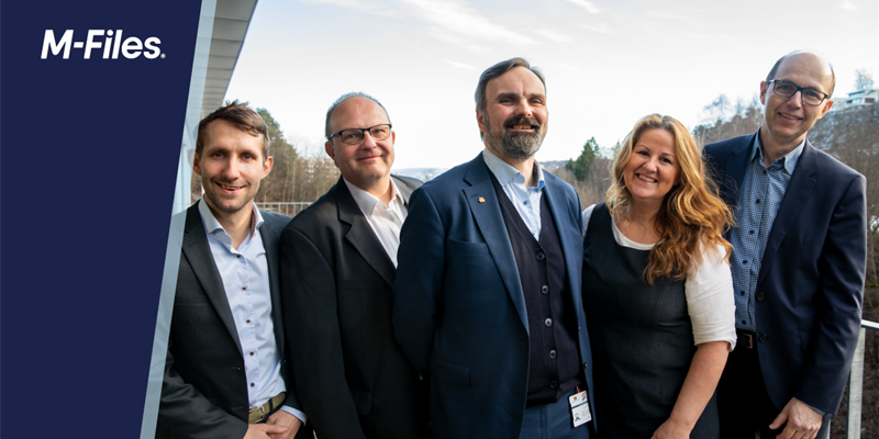 Norwegian Public Roads Administration Selects M-Files for Better Information Management