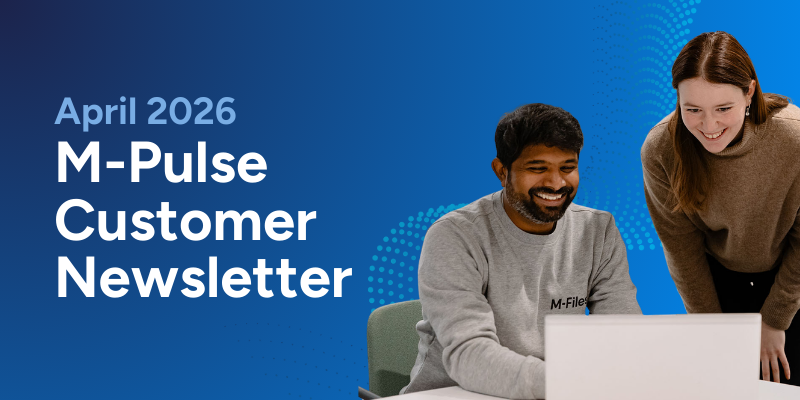 M-Pulse Customer Newsletter | April 2026