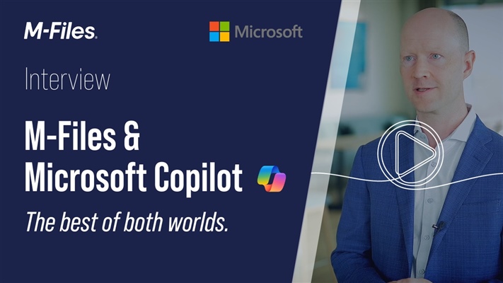 Antti Nivala, Founder and CEO of M-Files, tells us how he uses Microsoft Copilot!