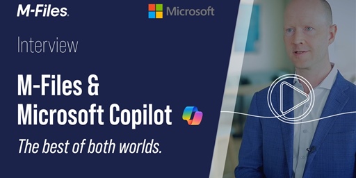 Antti Nivala, Founder and CEO of M-Files, tells us how he uses Microsoft Copilot!