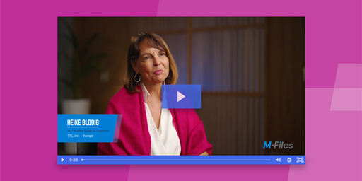 Success Story: M-Files significantly reduced operational costs, with savings of over €350,000 in less than a year for TTI, Inc. - Europe