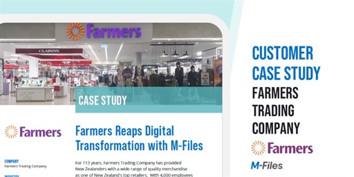 New Case Study: Farmers Trading Company Reaps Digital Transformation with M-Files