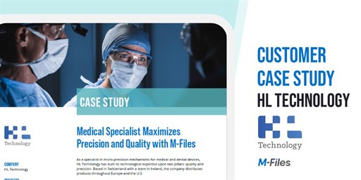 New Case Study: Medical Specialist HL Technology Maximizes Precision and Quality with M-Files