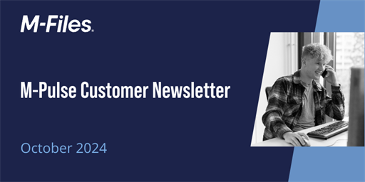 M-Pulse Customer Newsletter - October 2024