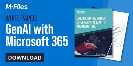 White Paper: Unlocking the Power of Generative AI with Microsoft 365