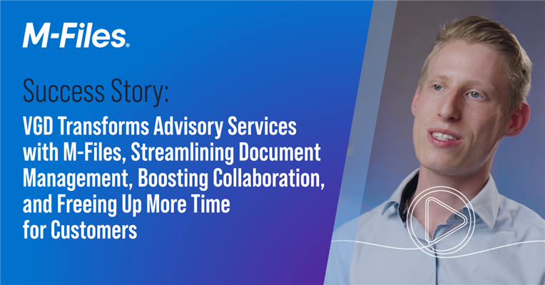 Success Story: How VGD Streamlines Document Management Using M‑Files