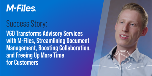 Success Story: How VGD Streamlines Document Management Using M‑Files