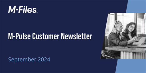 M-Pulse Customer Newsletter | September 2024