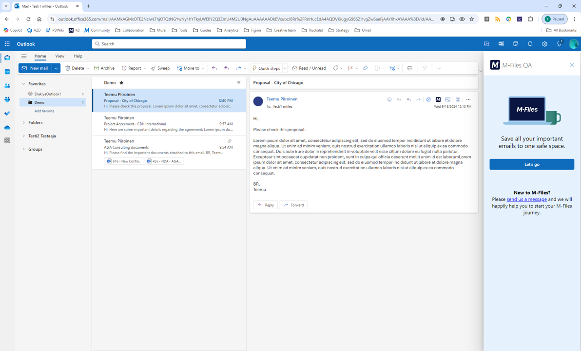 M-Files for Outlook Pro